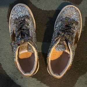 Golden Goose sneakers - sparkly and fun!  Great condition